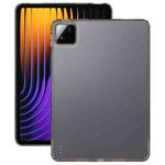 For Xiaomi Pad 7 / 7 Pro Color TPU Hybrid Clear Acrylic Tablet Case(Black)
