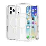For iPhone 17 Pro Terminator Style Glitter Powder MagSafe Magnetic Phone Case(Transparent)