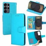 For Samsung Galaxy S25 Ultra 5G Crystal Texture Leather Phone Case(Sky Blue)