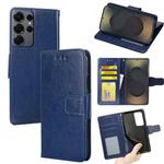 For Samsung Galaxy S25 Ultra 5G Crystal Texture Leather Phone Case(Royal Blue)