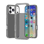 For iPhone 17 Pro Max Shockproof Terminator Glitter Powder Phone Case(Transparent Grey)