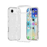 For iPhone 17 Air Shockproof Terminator Glitter Powder Phone Case(White)