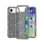 For iPhone 17 Air Shockproof Terminator Glitter Powder Phone Case(Black)