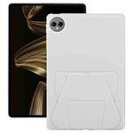 For Huawei MatePad Pro 12.2 2024 Folding Magnetic Holder Acrylic Leather Back Tablet Case(Grey)
