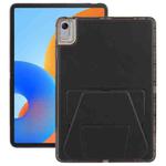 For Huawei MatePad / 11.5 S / Air 11.5 Folding Magnetic Holder Acrylic Leather Back Tablet Case(Black)