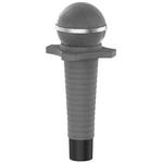 For Shure SM58 Without Switch Microphone Silicone Protective Cover(Dark Grey)