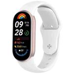 For Xiaomi Smart Band 10 / 9 / 8 Reverse Buckle Silicone Watch Band(White)