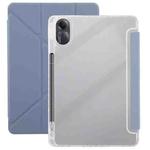 For Redmi Pad SE 11 2025 / Pad 2 Clear Acrylic Deformation Leather Tablet Case(Lavender Purple)