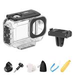 For DJI Osmo Action 5 Pro Magnetic 60m Waterproof Case Diving Case with Base + Gift Kit