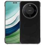 For Huawei Mate 60 Pro Electroplating Frameless Frosted Anti-Glare PC MagSafe Phone Case(Black)
