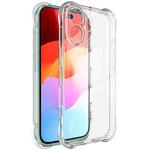 For iPhone 17 imak Shockproof Airbag TPU Phone Case(Transparent)