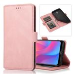 For Xiaomi Redmi 8A Retro Magnetic Closing Clasp Horizontal Flip Leather Case with Holder & Card Slots & Photo Frame & Wallet(Rose Gold)
