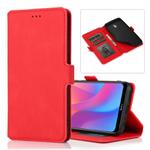 For Xiaomi Redmi 8A Retro Magnetic Closing Clasp Horizontal Flip Leather Case with Holder & Card Slots & Photo Frame & Wallet(Red)