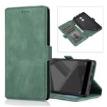 For Xiaomi Redmi Note 4X Retro Magnetic Closing Clasp Horizontal Flip Leather Case with Holder & Card Slots & Photo Frame & Wallet(Dark Green)