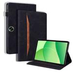 For OPPO Pad SE 11 2025 Splicing Shockproof Leather Tablet Case(Black)