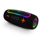PRO9 20W Outdoor IPX6 Portable RGB Wireless Speakers Stereo Soundbar Subwoofer(Black)