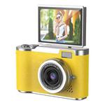 LK007 2.4 inch HD CCD Camera Retro Kids Camera(Yellow)