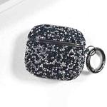 For AirPods 4 Electroplating Glitter Diamond Wireless Earphone Protective Case(Dark Blue)