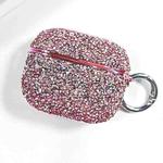 For AirPods 3 Electroplating Glitter Diamond Wireless Earphone Protective Case(Pink)