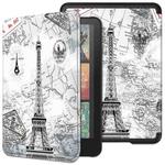 For Amazon Kindle 12th Gen 2024 Custer Texture Painted Voltage Leather Smart Tablet Case(Retro Tower)