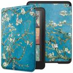 For Amazon Kindle 12th Gen 2024 Custer Texture Painted Voltage Leather Smart Tablet Case(Apricot Blossom)