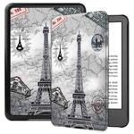 For Amazon Kindle 11th 2022 / 2024 Custer Texture Painted Voltage Leather Smart Tablet Case(Retro Tower)