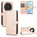 For Fossibot S3 Pro Honeycomb Dot Texture Leather Phone Case(Gold)