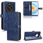 For Fossibot S3 Pro Honeycomb Dot Texture Leather Phone Case(Blue)