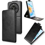 For Fossibot S3 Pro Magnetic Vertical Flip Leather Phone Case with Buckle(Black)