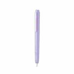 For Apple Pencil USB-C Retractable Silicone Protective Stylus Pen Case(Purple)