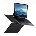 For iPad Air 11 2025 / iPad Pro 11 2022 DUX DUCIS MK Pro Series Floating Magnetic Keyboard Tablet Leather Case(Black)