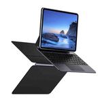 For iPad Air 13 2025 / iPad Pro 12.9 2022 DUX DUCIS MK Pro Series Floating Magnetic Keyboard Tablet Leather Case(Black)