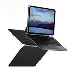 For iPad Pro 11 2024 DUX DUCIS MK Pro Series Floating Magnetic Keyboard Tablet Leather Case(Black)