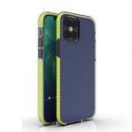 For iPhone 12 / 12 Pro TPU Double-color Shockproof Protective Case(Yellow)