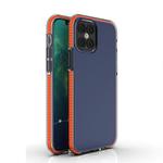 For iPhone 12 / 12 Pro TPU Double-color Shockproof Protective Case(Orange)