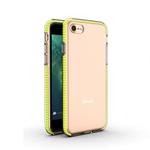 For iPhone 8 & 7 TPU Double-color Shockproof Protective Case(Yellow)