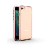 For iPhone 8 & 7 TPU Double-color Shockproof Protective Case(Pink)