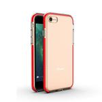 For iPhone 8 & 7 TPU Double-color Shockproof Protective Case(Red)