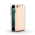 For iPhone 8 & 7 TPU Double-color Shockproof Protective Case(White)