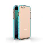 For iPhone 6 TPU Double-color Shockproof Protective Case(Sky Blue)