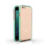 For iPhone 6 TPU Double-color Shockproof Protective Case(Mint Green)