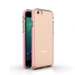 For iPhone 6 TPU Double-color Shockproof Protective Case(Pink)