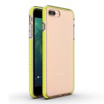 For iPhone 8 Plus & 7 Plus TPU Double-color Shockproof Protective Case(Yellow)