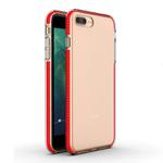 For iPhone 8 Plus & 7 Plus TPU Double-color Shockproof Protective Case(Red)