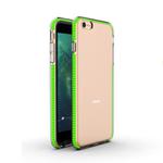 For iPhone 6 Plus TPU Double-color Shockproof Protective Case(Fresh Green)