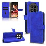 For Meizu Note 16 Skin Feel Magnetic Flip Leather Phone Case(Blue)