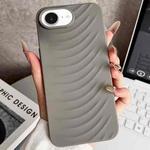 For iPhone 16e Water Ripples TPU Phone Case(Grey)