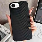 For iPhone 16e Water Ripples TPU Phone Case(Black)