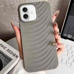 For iPhone 16 Water Ripples TPU Phone Case(Grey)