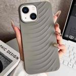 For iPhone 14 Water Ripples TPU Phone Case(Grey)